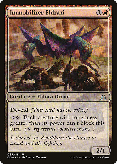 Oath of the Gatewatch - 97 - Immobilizer Eldrazi - Uncommon