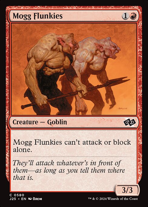 Foundations Jumpstart - 580 - Mogg Flunkies - Common
