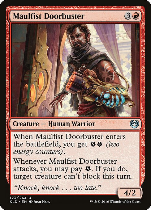 Kaladesh - 123 - Maulfist Doorbuster - Uncommon
