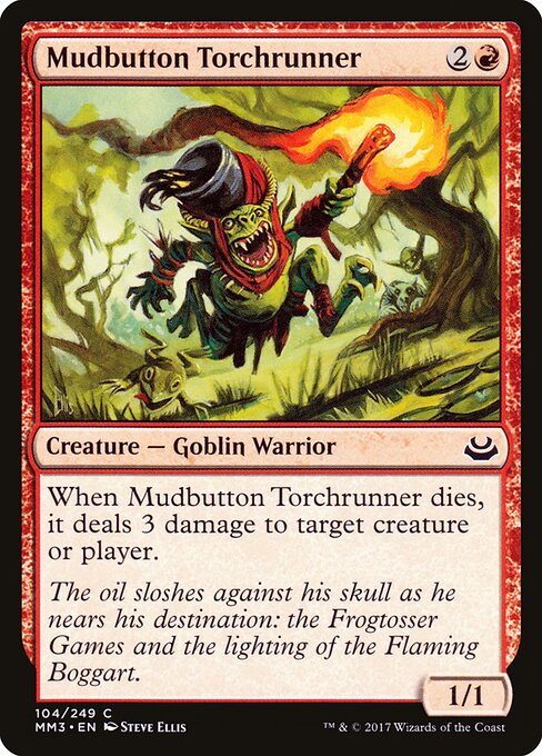 Modern Masters 2017 - 104 - Mudbutton Torchrunner - Common