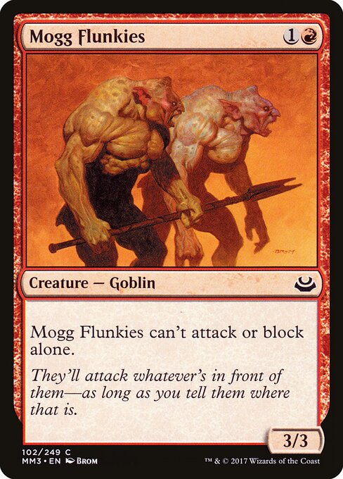 Modern Masters 2017 - 102 - Mogg Flunkies - Common