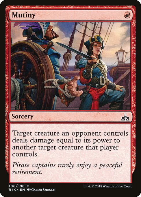 Rivals of Ixalan - 106 - Mutiny - Common