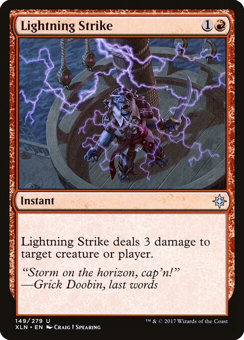 Ixalan - 149 - Lightning Strike - Uncommon