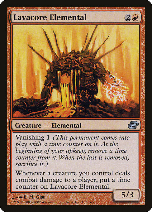 Planar Chaos - 103 - Lavacore Elemental - Uncommon