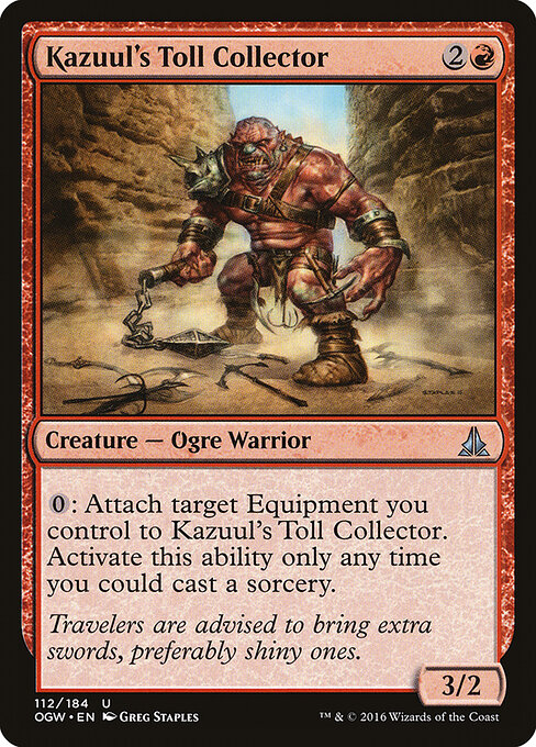 Oath of the Gatewatch - 112 - Kazuul's Toll Collector - Uncommon