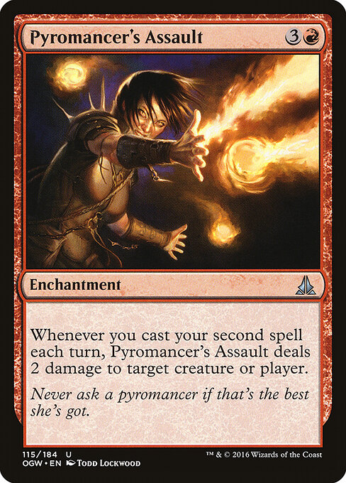 Oath of the Gatewatch - 115 - Pyromancer's Assault - Uncommon