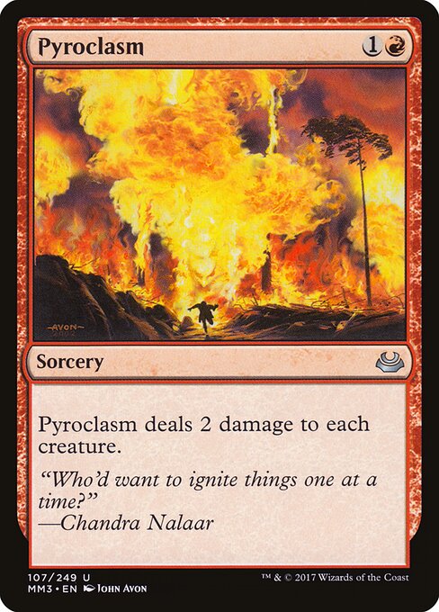 Modern Masters 2017 - 107 - Pyroclasm - Uncommon