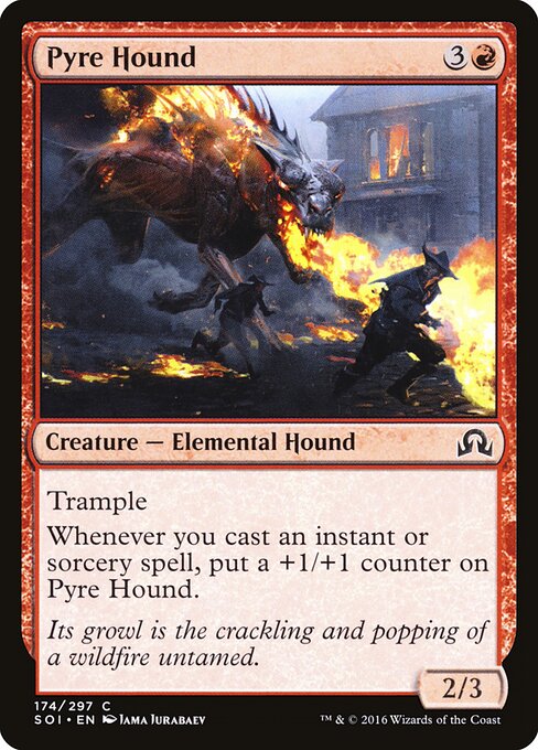 Shadows over Innistrad - 174 - Pyre Hound - Common