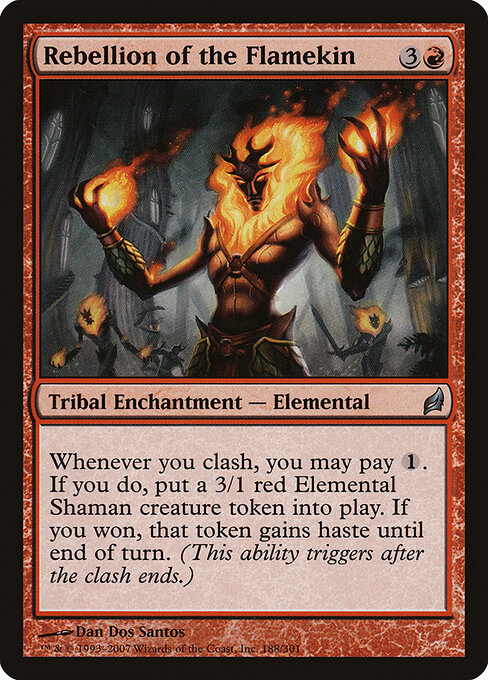 Lorwyn - 188 - Rebellion of the Flamekin - Uncommon