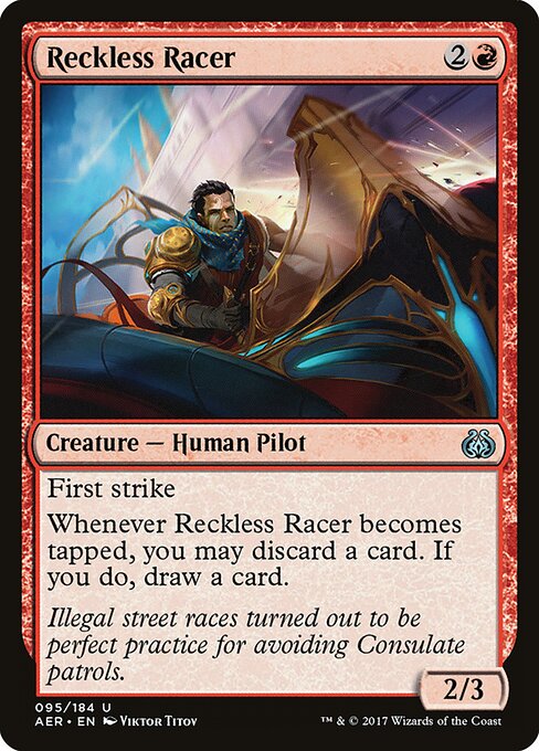 Aether Revolt - 95 - Reckless Racer - Uncommon