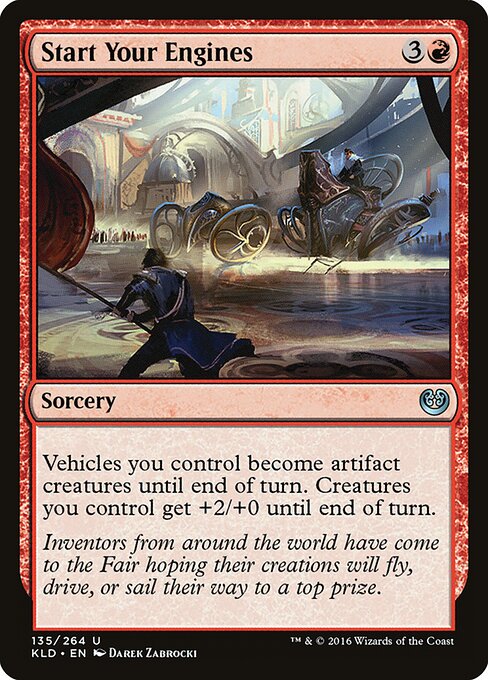 Kaladesh - 135 - Start Your Engines - Uncommon