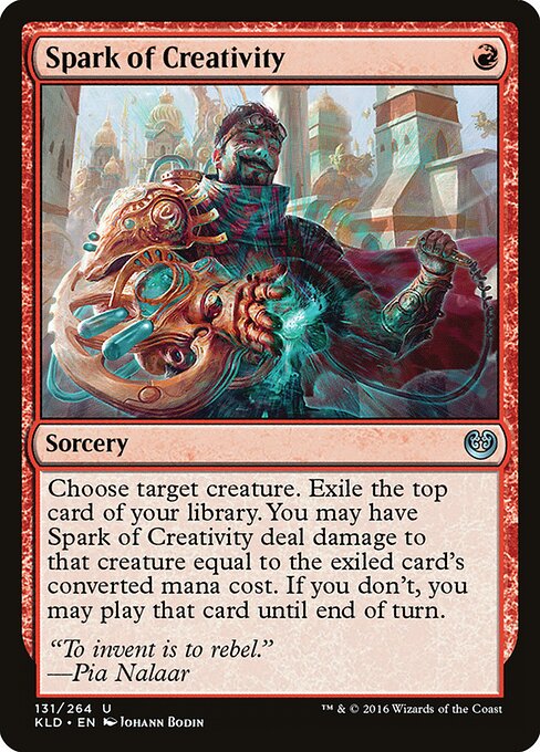 Kaladesh - 131 - Spark of Creativity - Uncommon