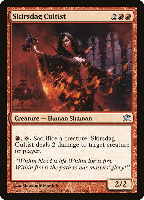 Innistrad - 163 - Skirsdag Cultist - Uncommon