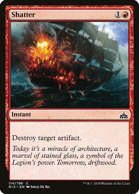 Rivals of Ixalan - 114 - Shatter - Common