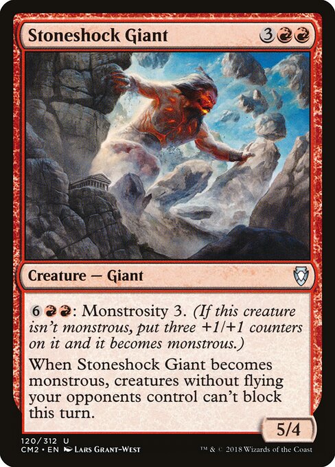 Commander Anthology Volume II - 120 - Stoneshock Giant - Uncommon