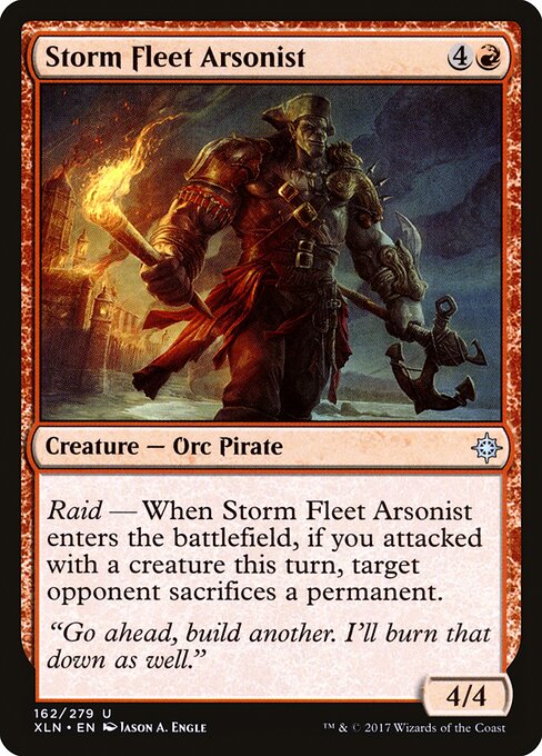 Ixalan - 162 - Storm Fleet Arsonist - Uncommon