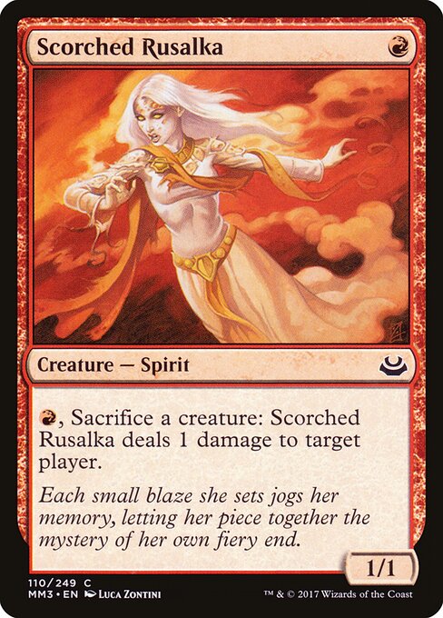 Modern Masters 2017 - 110 - Scorched Rusalka - Common