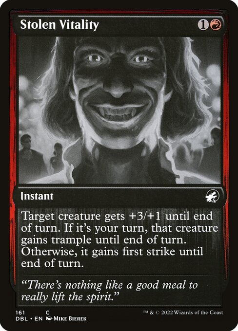 Innistrad: Double Feature - 161 - Stolen Vitality - Common
