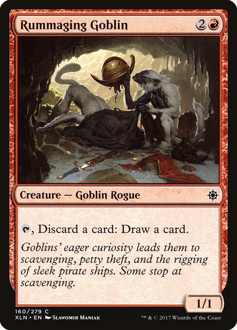 Ixalan - 160 - Rummaging Goblin - Common