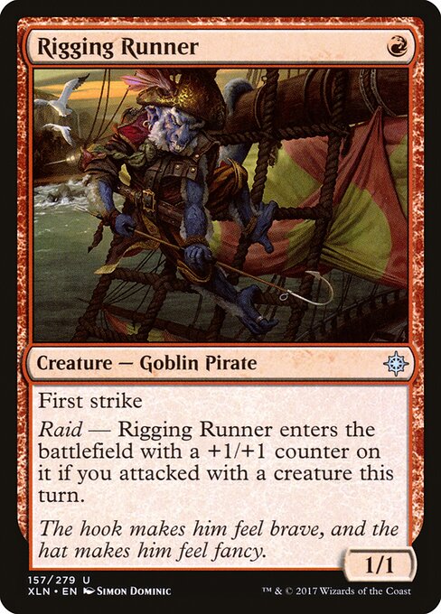 Ixalan - 157 - Rigging Runner - Uncommon