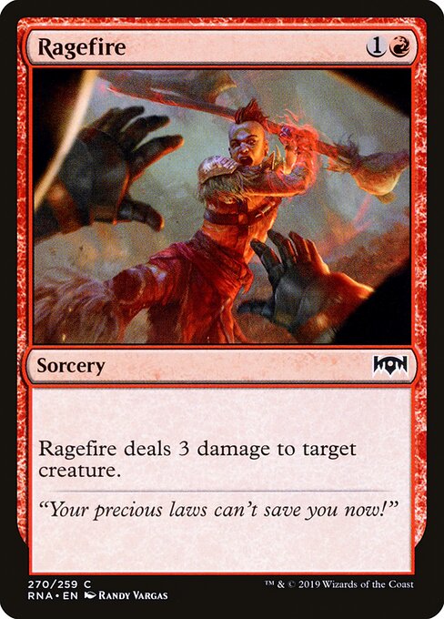 Ravnica Allegiance - 270 - Ragefire - Common