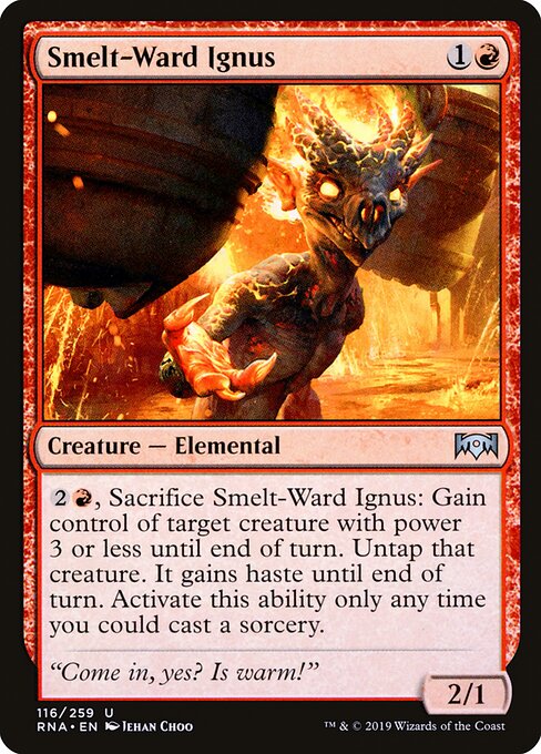 Ravnica Allegiance - 116 - Smelt-Ward Ignus - Uncommon