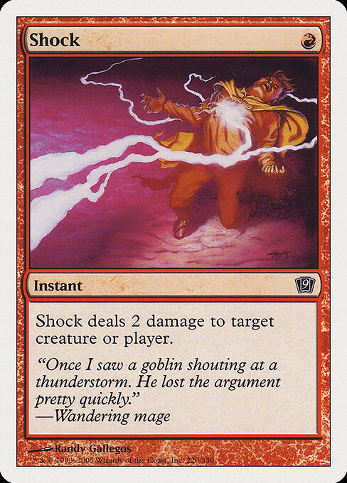Ninth Edition - 220 - Shock - Common