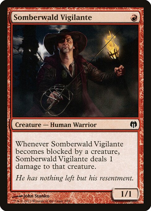 Duel Decks: Heroes vs. Monsters - 2 - Somberwald Vigilante - Common