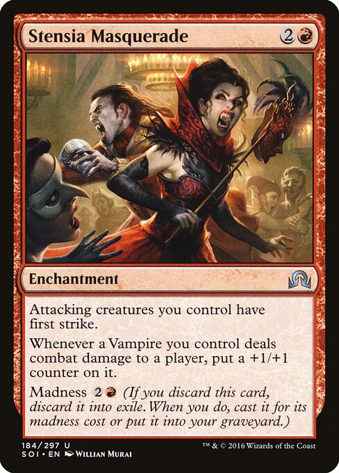 Shadows over Innistrad - 184 - Stensia Masquerade - Uncommon