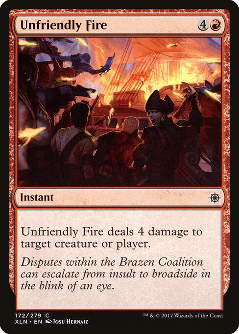 Ixalan - 172 - Unfriendly Fire - Common