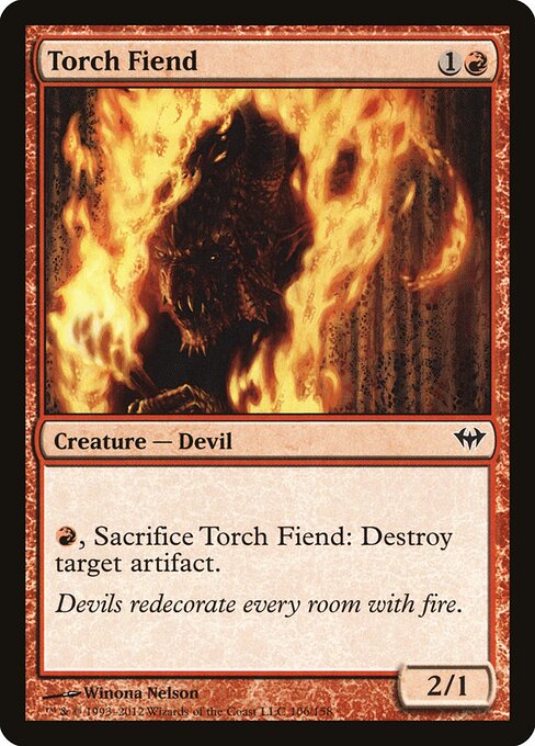 Dark Ascension - 106 - Torch Fiend - Common