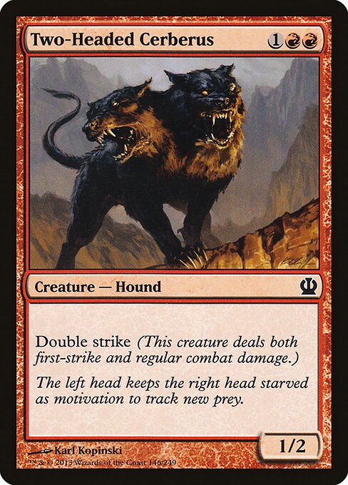 Theros - 146 - Two-Headed Cerberus - Common
