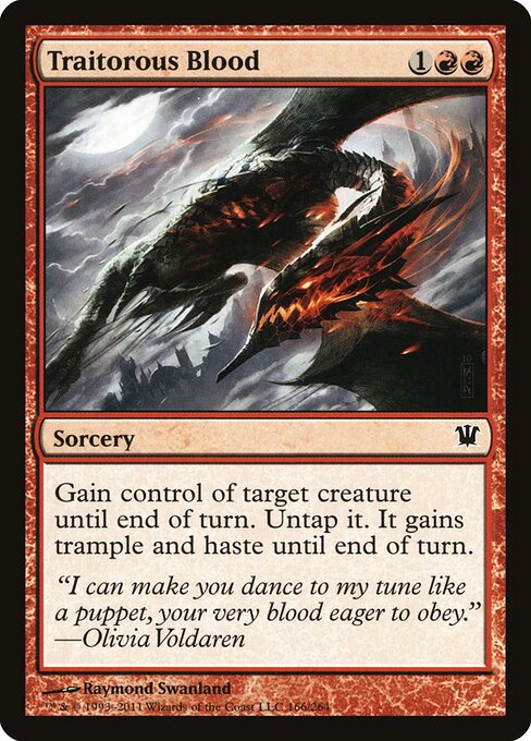Innistrad - 166 - Traitorous Blood - Common