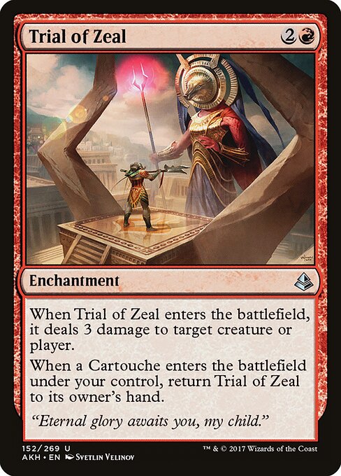 Amonkhet - 152 - Trial of Zeal - Uncommon