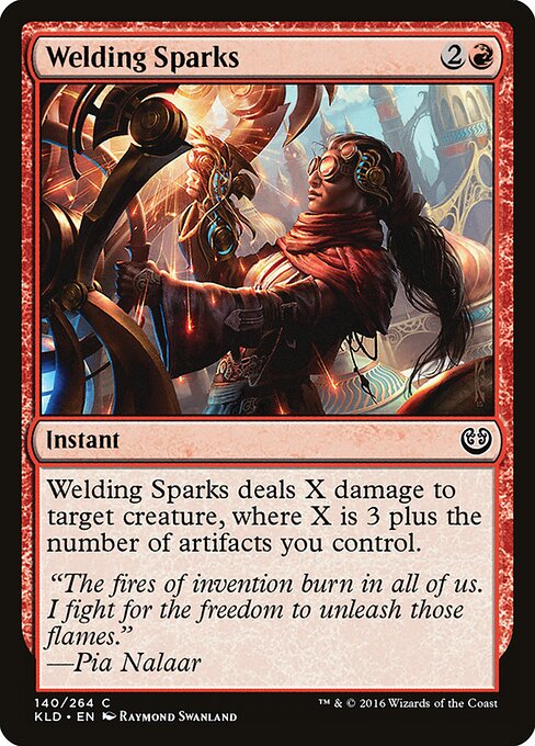 Kaladesh - 140 - Welding Sparks - Common