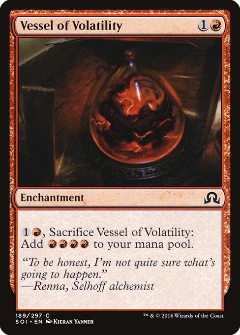 Shadows over Innistrad - 189 - Vessel of Volatility - Common