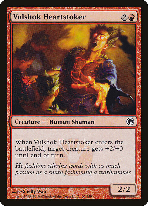 Scars of Mirrodin - 107 - Vulshok Heartstoker - Common