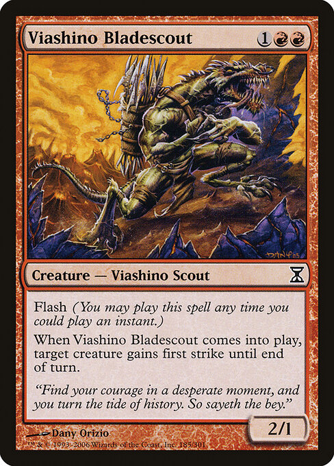Time Spiral - 185 - Viashino Bladescout - Common
