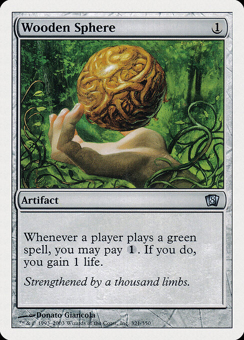 Eighth Edition - 321 - Wooden Sphere - Uncommon