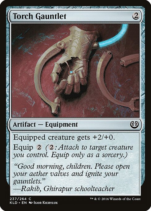 Kaladesh - 237 - Torch Gauntlet - Common