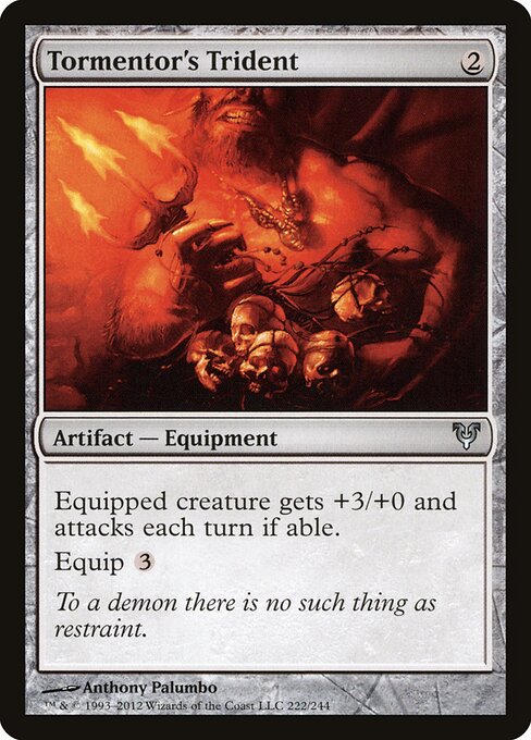 Avacyn Restored - 222 - Tormentor's Trident - Uncommon