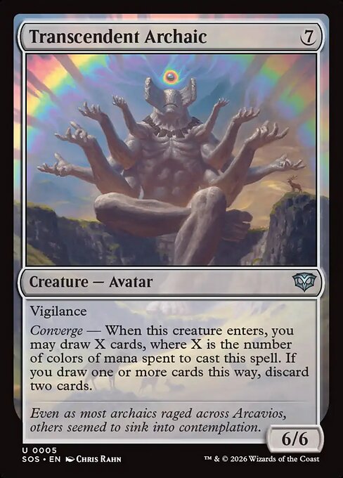 Secrets of Strixhaven - 5 - Transcendent Archaic - Uncommon