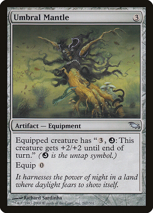 Shadowmoor - 267 - Umbral Mantle - Uncommon