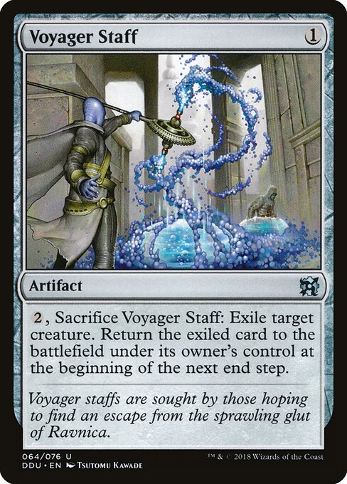Duel Decks: Elves vs. Inventors - 64 - Voyager Staff - Uncommon