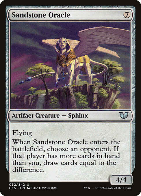 Commander 2015 - 52 - Sandstone Oracle - Uncommon
