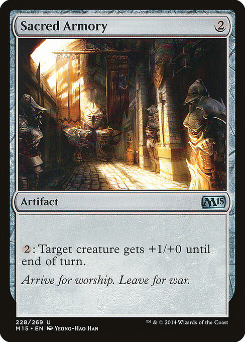 Magic 2015 - 228 - Sacred Armory - Uncommon