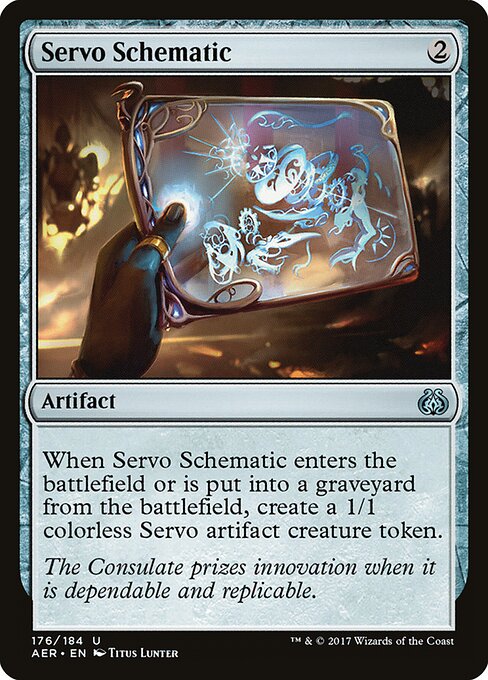 Aether Revolt - 176 - Servo Schematic - Uncommon