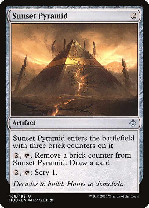 Hour of Devastation - 166 - Sunset Pyramid - Uncommon