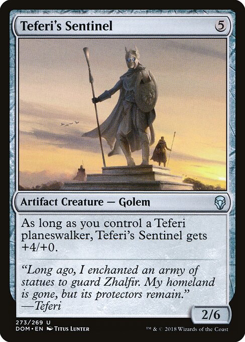 Dominaria - 273 - Teferi's Sentinel - Uncommon