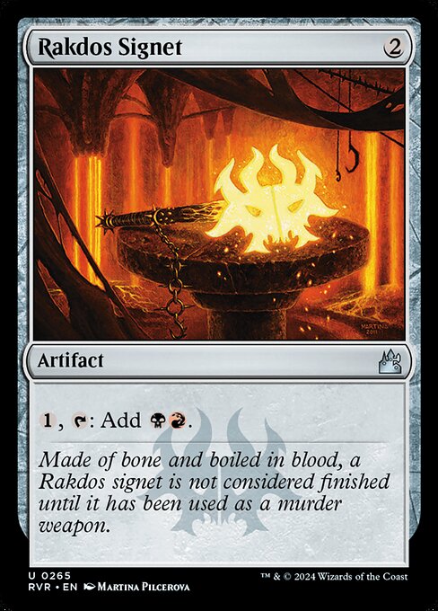 Ravnica Remastered - 265 - Rakdos Signet - Uncommon